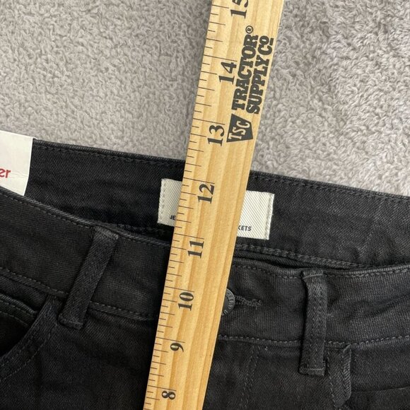 NEW Wrangler Women's Size 4 High-Rise Bootcut Stretch Jeans Black - Picture 5 of 11